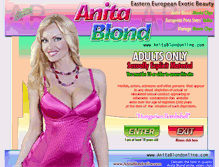 Tablet Screenshot of anitablondonline.com